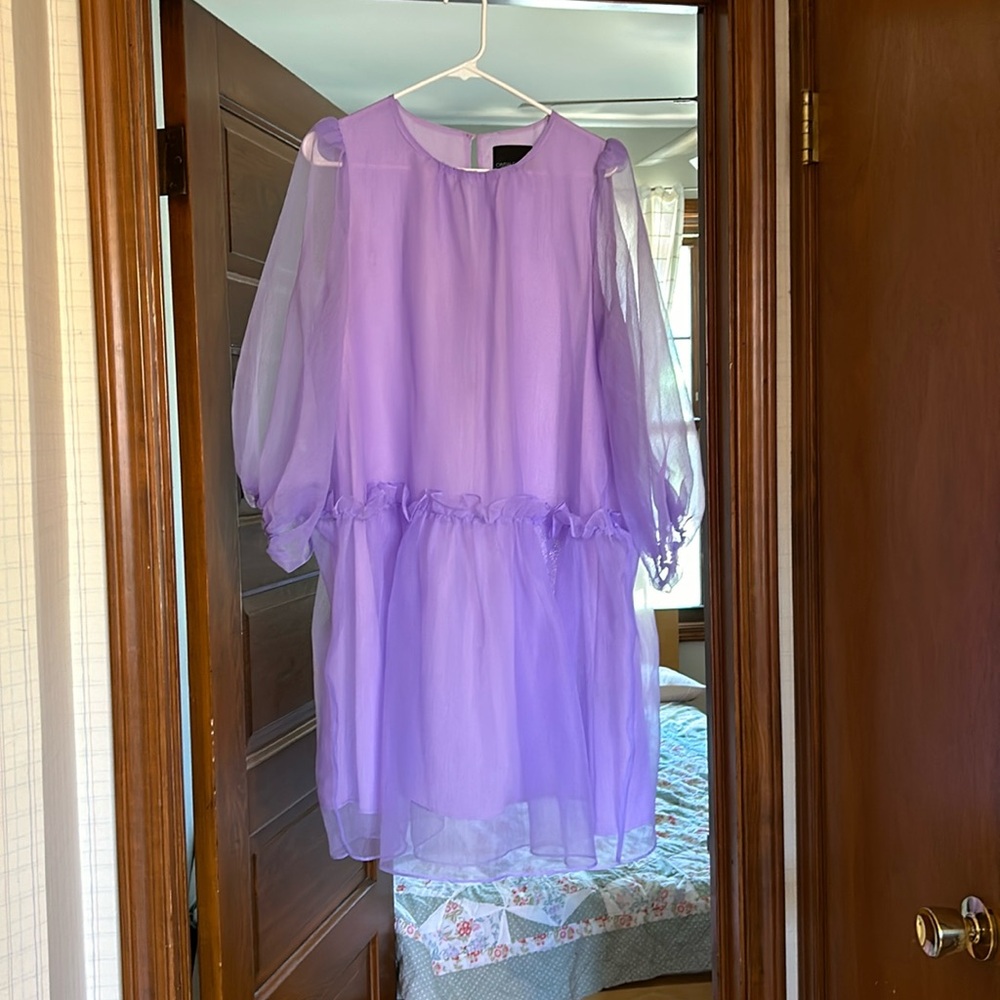 Cynthia Rowley Tullulah Dress, M, light purple